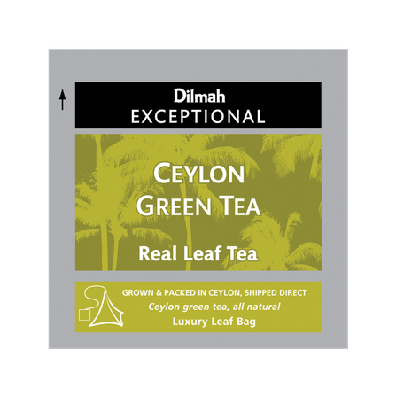 DILMAH EXCEPTIONAL CEYLON GREEN TEA - 50 UN.