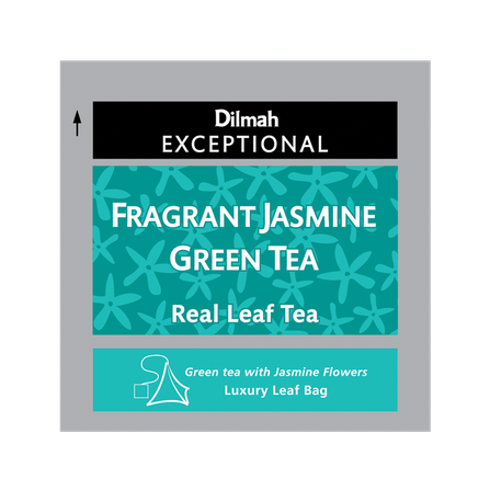 DILMAH EXCEPTIONAL FRAGRANT JASMINE GREEN TEA - 50 UN