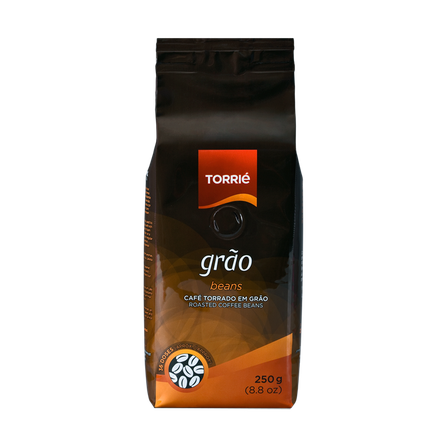 CAFÉ TORRADO EM GRÃO - 250 gr