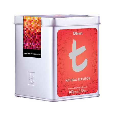 DILMAH T-SERIES NATURAL ROOIBOS INFUSION - 20 UN