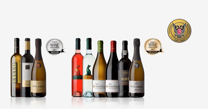 Vinhos Borges premiados no Japan Wine Challenge 2017