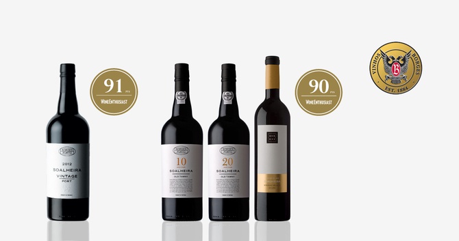 Vinhos Borges com excelentes pontuações na Wine Spectator