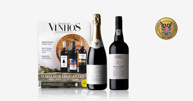 Vinhos da Borges avaliados na Revista de Vinhos - edição Dezembro 2016