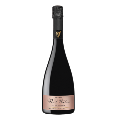 Borges Real Senhor Brut Nature Velha Reserva Dão Rosé 2021 Espumante