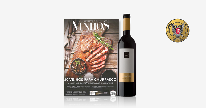 Vinhos Borges na Revista de Vinhos | Destaque para o Borges Quinta da Soalheira Vinhas Velhas 2015
