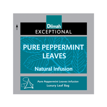 DILMAH EXCEPTIONAL PURE PEPPERMINT LEAVES INFUSION - 30 UN