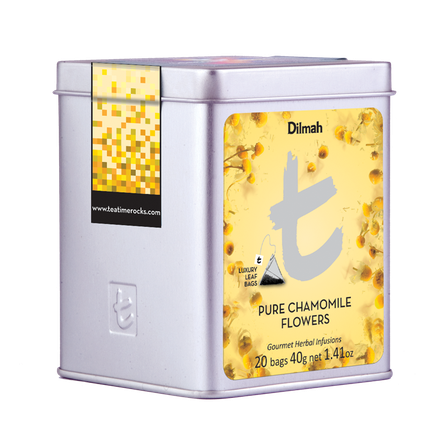 DILMAH T-SERIES PURE CHAMOMILE FLOWERS INFUSION