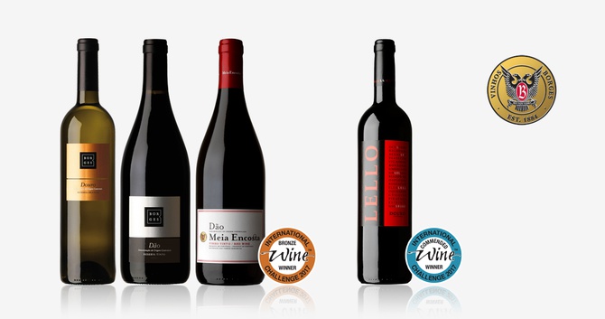 Vinhos Borges Premiados - International Wine Challenge 2017