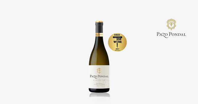 Pazo Pondal Albariño - Medalha de Ouro - Certamen Top Wine 2017