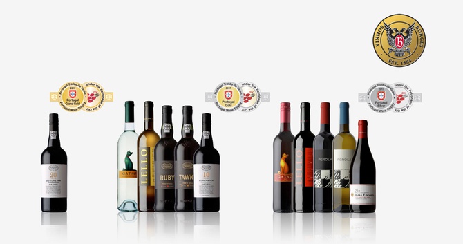 Portugal Wine Trophy 2017 - Vinhos Borges premiados com Medalhas de Grande Ouro, Ouro e Prata