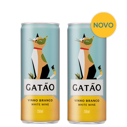 Pack | Gatão White - 2 Cans