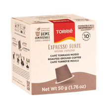 TORRIÉ EXPRESSO FORTE CÁPSULA HOME COMPOSTABLE - NESPRESSO®* COMPATÍVEL