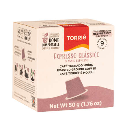 Torrié Expresso Clássico Cápsula Home Compostable