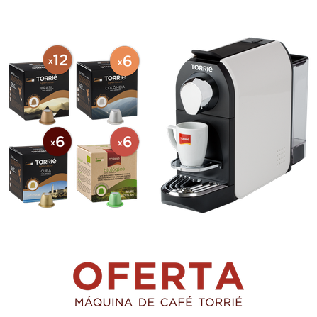 PACK TORRIÉ | Um Mundo de Sensações com máquina de café incluída
