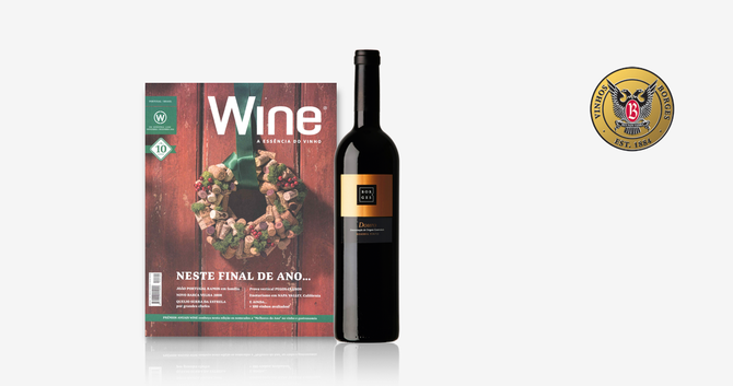 Borges Douro Reserva branco em prova na Revista Wine - edição Nov/Dez 2016