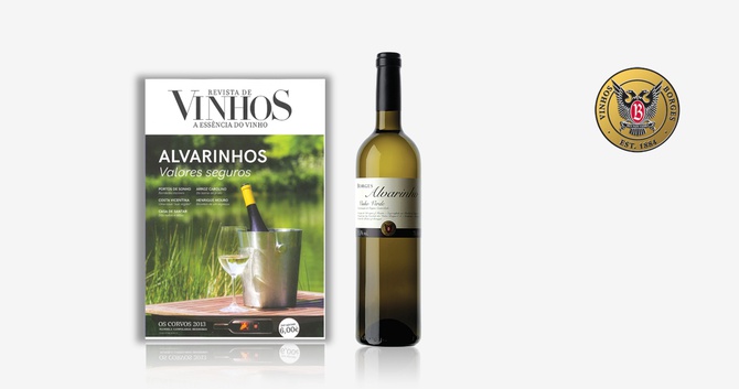 Vinhos Borges na Revista de Vinhos - Prova de Alvarinhos - Edição de Maio 2017