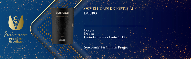 Vinhos Borges conquistam distinção na Gala Prémios Grandes Escolhas